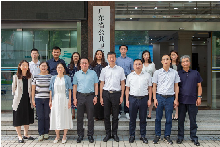 学校党委副书记陈士良一行赴广东省公共卫生医学中心开展访企拓岗暨教研合作交流会